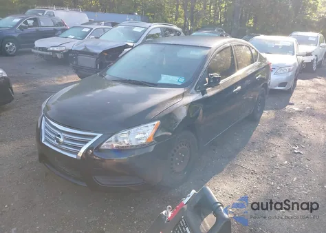 2015 Nissan Sentra Fe+ S/S/Sl/Sr/Sv z USA, uszkodzony, nr VIN 3N1AB7AP7FY248458